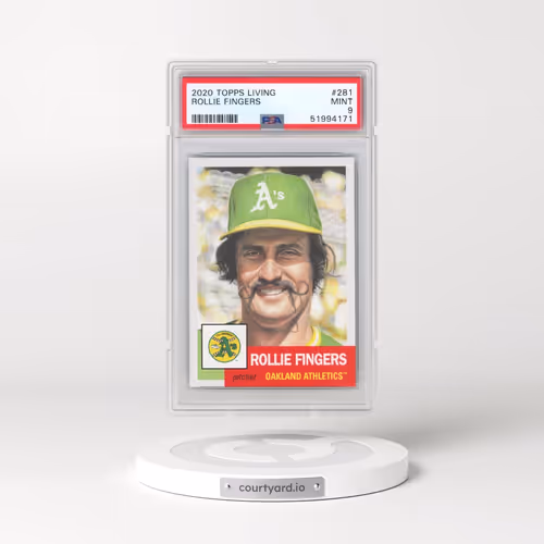 2020 Topps Living #281 Rollie Fingers (PSA 9 MINT)