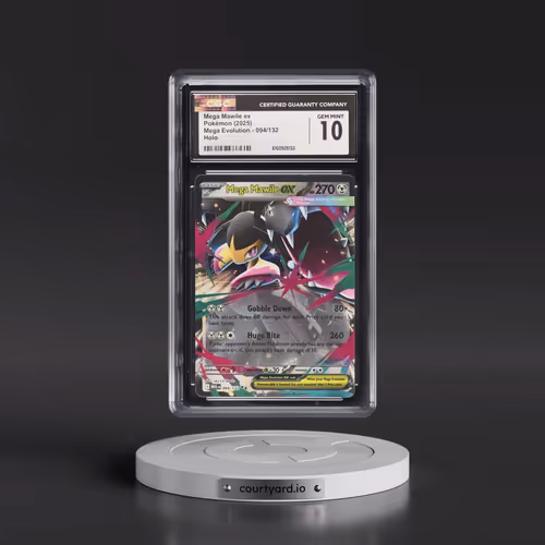 2025 Mega Evolution - MEG EN #094/132 Mega Mawile ex - Holo (CGC 10 GEM MINT)