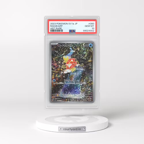 2023 Pokémon Sv1a-Triplet Beat #080 Magikarp - Art Rare (PSA 10 GEM MINT)