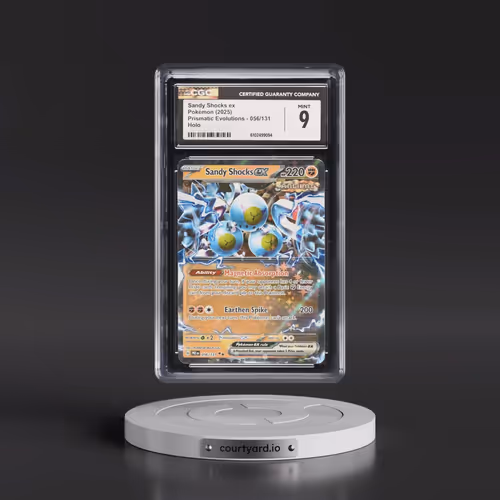 2025 Prismatic Evolutions - PRE EN #056/131 Sandy Shocks ex - Holo (CGC 9 MINT)