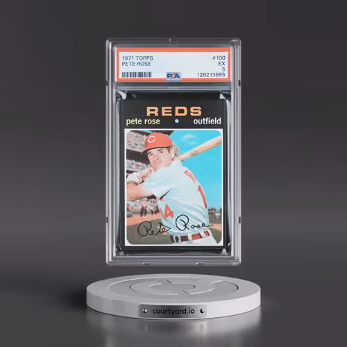 1971 Topps #100 Pete Rose (PSA 5 EX)