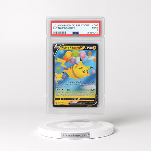 2021 Pokémon Celebrations #006 Flying Pikachu V - Holo (PSA 9 MINT)