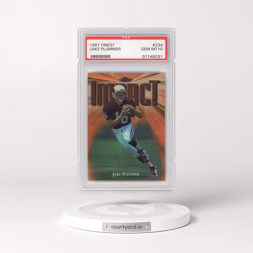 1997 Finest #234 Jake Plummer (PSA 10 GEM MINT)