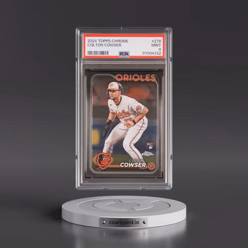 2024 Topps Chrome #278 Colton Cowser (PSA 9 MINT)