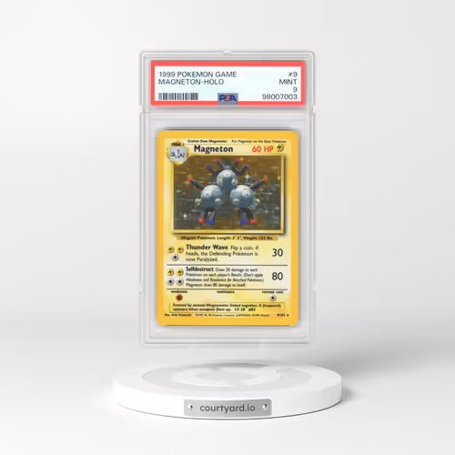 1999 Base Set #9 Magneton - Holo (PSA 9 MINT)