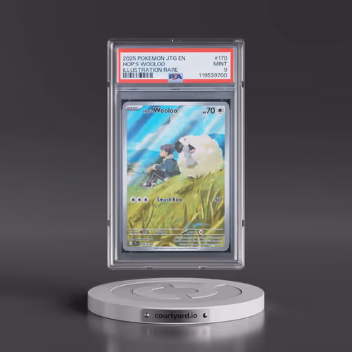 2025 Pokémon Jtg EN-Journey Together #170 Hop's Wooloo - Illustration Rare (PSA 9 MINT)