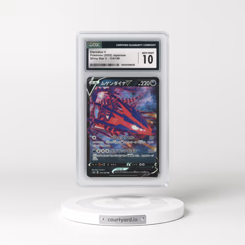 2020 Shiny Star V #124/190 Eternatus V - Holo (CGC 10 GEM MINT)
