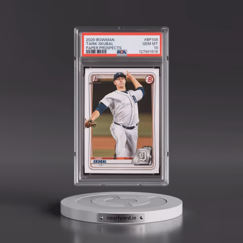 2020 Bowman Paper Prospects #BP108 Tarik Skubal (PSA 10 GEM MINT)