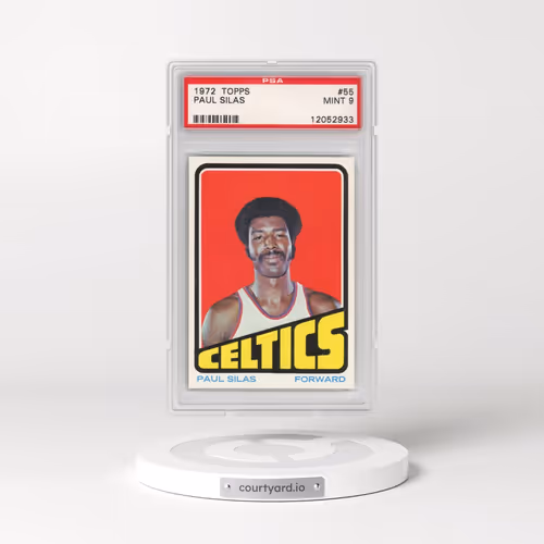 1972 Topps #55 Paul Silas (PSA 9 MINT)
