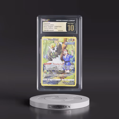 2022 Silver Tempest #TG08/TG30 Passimian - Trainer Gallery Holo (CGC 10 PRISTINE)