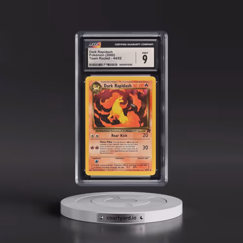1999 Team Rocket #44/82 Dark Rapidash (CGC 9 MINT)