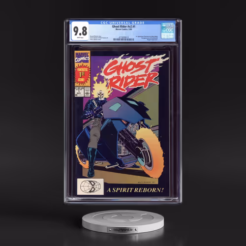 Ghost Rider #v2 #1 CGC 9.8 White Pages (Marvel Comics, 5/90)
