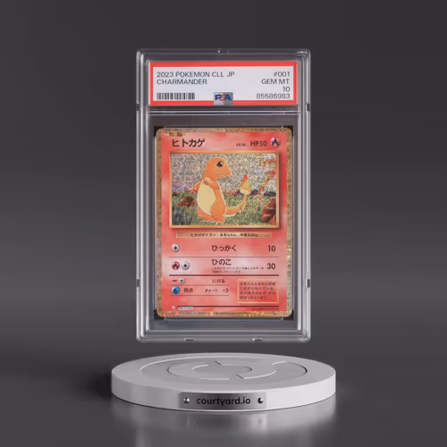 2023 Pokémon Cll-Trading Card Game Classic Charizard & HO-Oh EX Deck #001 Charmander (PSA 10 GEM MIN