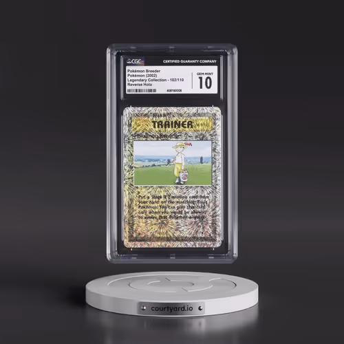 2002 Legendary Collection #102/110 Pokémon Breeder - Reverse Holo (CGC 10 GEM MINT)