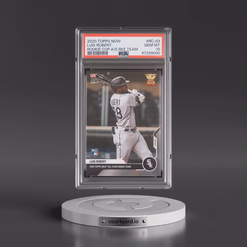 2020 Topps Now Rookie Cup All-Star Rookie Team #RC-03 Luis Robert (PSA 10 GEM MINT)