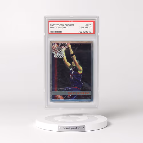 1997 Topps Chrome #125 Tracy McGrady (PSA 10 GEM MINT)