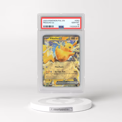 2023 Pokémon Pal EN-Paldea Evolved #063 Pikachu EX - Holo (PSA 10 GEM MINT)