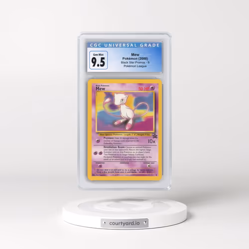 1999 Black Star Promos #8 Mew - Pokémon League (CGC 10 GEM MINT)