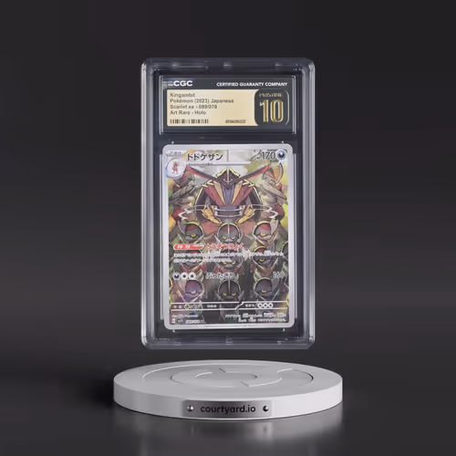 2023 Scarlet ex #089/078 Kingambit - Art Rare Holo (CGC 10 PRISTINE)