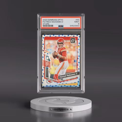 2023 Panini Donruss Optic #93 Patrick Mahomes II - Stars (PSA 9 MINT)