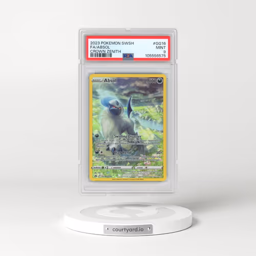 2023 Pokémon Sword and Shield Crown Zenith #GG16 Absol - Full Art (PSA 9 MINT)