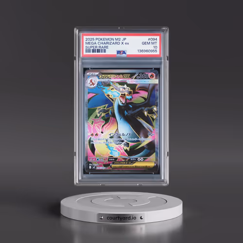 2025 Pokémon M2-Inferno X #094 Mega Charizard X EX - Holo Super Rare (PSA 10 GEM MINT)