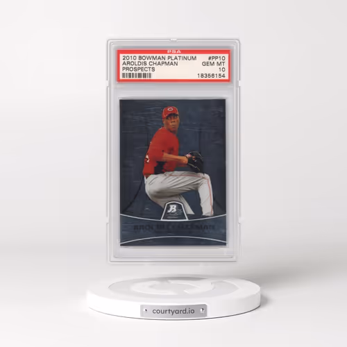 2010 Bowman Platinum Prospects #PP10 Aroldis Chapman (PSA 10 GEM MINT)