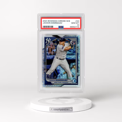 2024 Bowman Chrome Mega Box #94 Jasson Dominguez (PSA 10 GEM MINT)
