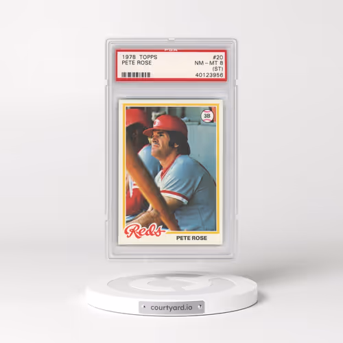 1978 Topps #20 Pete Rose (PSA 8 NM-MT)