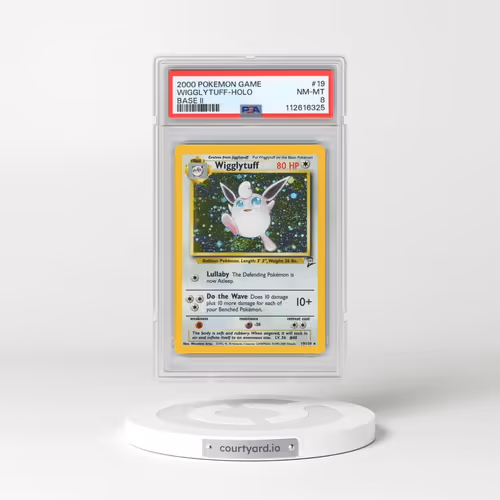 2000 Pokémon Game Base II #19 Wigglytuff - Holo (PSA 8 NM-MT)