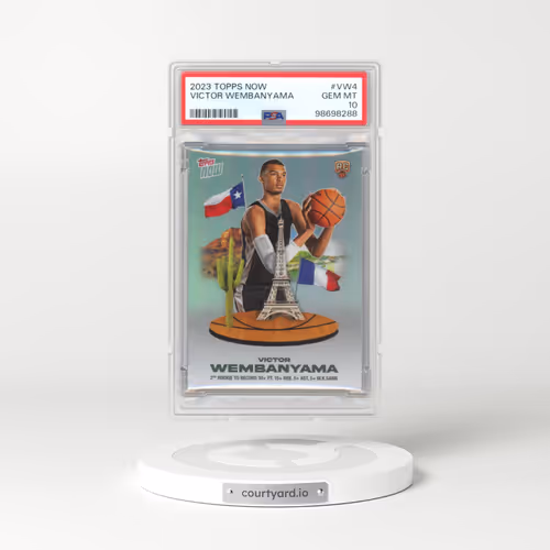 2023 Topps Now #VW4 Victor Wembanyama (PSA 10 GEM MINT)