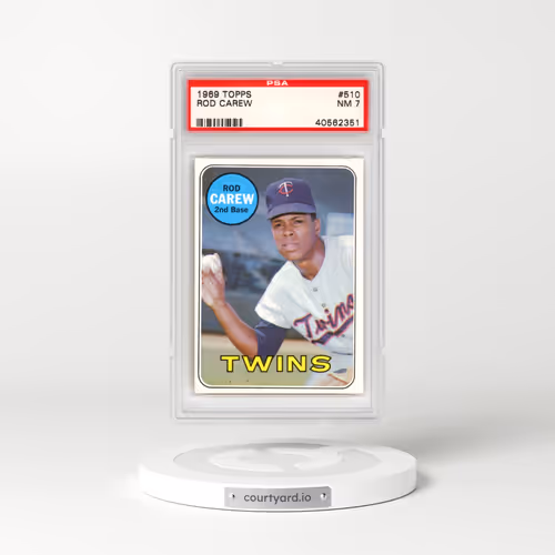 1969 Topps #510 Rod Carew (PSA 7 NM)