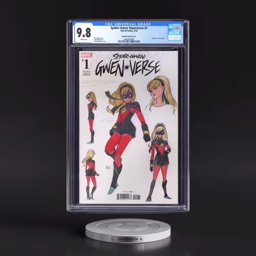 Spider-Gwen: Gwenverse #1 CGC 9.8 White Pages (Marvel Comics, 5/22) - Universal Momoko Variant Cover