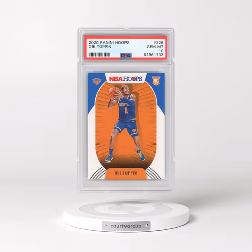 2020 Panini Hoops #226 Obi Toppin (PSA 10 GEM MINT)