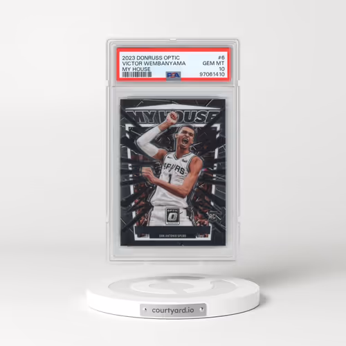 2023 Panini Donruss Optic My House #6 Victor Wembanyama (PSA 10 GEM MINT)