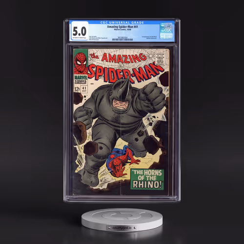 Amazing Spider-Man #41 CGC 5.0 Off-white to White Pages (Marvel Comics, 10/66)