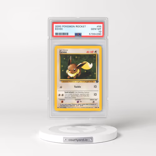 2000 Pokémon Rocket #55 Eevee (PSA 10 GEM MINT)