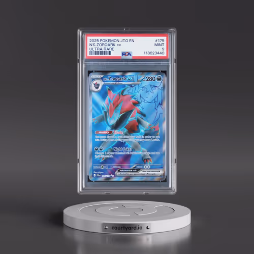 2025 Pokémon Jtg EN-Journey Together #175 N's Zoroark EX - Holo Ultra Rare (PSA 9 MINT)