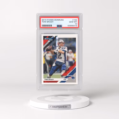 2019 Panini Donruss #162 Tom Brady (PSA 10 GEM MINT)