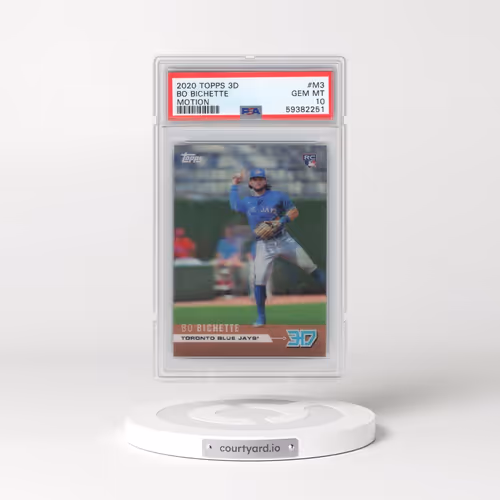 2020 Topps on Demand 3D Rookie Class Motion #M3 Bo Bichette (PSA 10 GEM MINT)