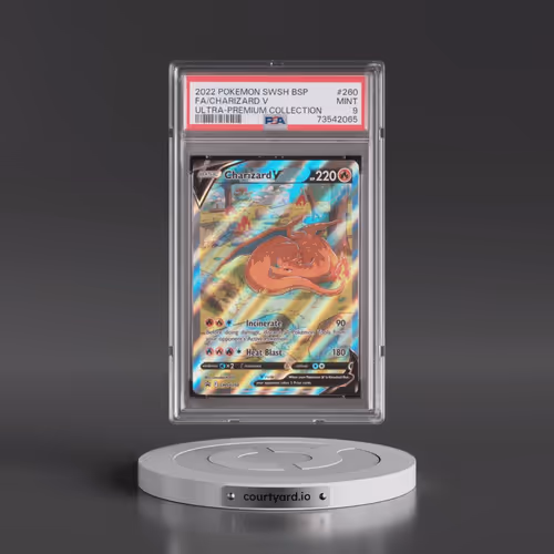 2022 Pokémon Swsh Black Star Promo #260 Charizard V - Holo Full Art Sword & Shield Ultra-Premium Col