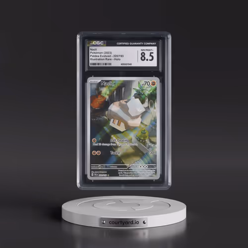 2023 Paldea Evolved - PAL EN #220/193 Nacli - Illustration Rare Holo (CGC 8.5 NM-MT+)