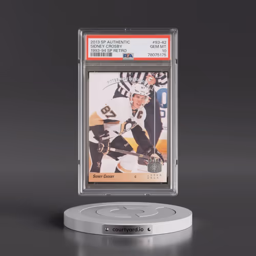 2013 SP Authentic 1993-94 SP Retro #93-42 Sidney Crosby (PSA 10 GEM MINT)