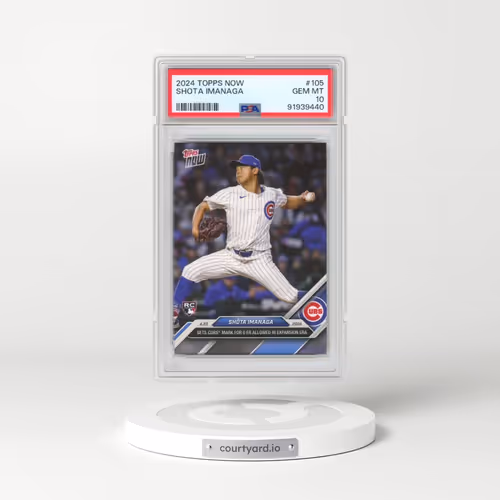 2024 Topps Now #105 Shota Imanaga (PSA 10 GEM MINT)