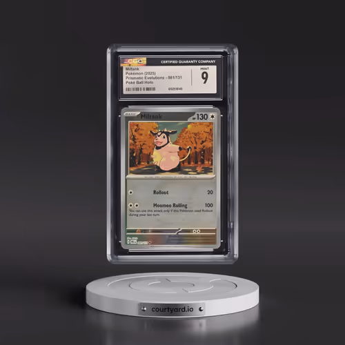 2024 Prismatic Evolutions - PRE EN #081/131 Miltank - Poké Ball Holo (CGC 9 MINT)