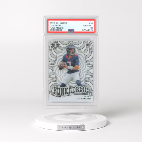 2023 Panini Illusions Funkadelic #14 CJ Stroud (PSA 10 GEM MINT)