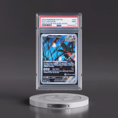 2024 Pokémon Svp EN-SV Black Star Promo #097 Flutter Mane - Temporal Forces Pokemon Center Elite Tra