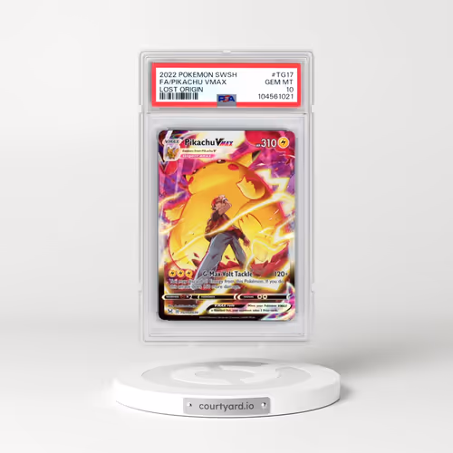 2022 Pokémon Sword & Shield Lost Origin #TG17 Pikachu Vmax - Full Art (PSA 10 GEM MINT)