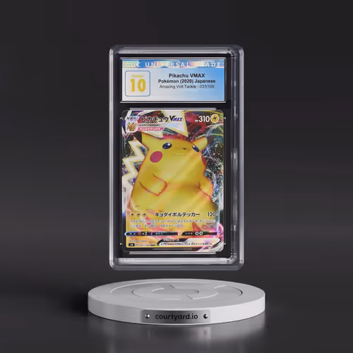 2020 Amazing Volt Tackle #031/100 Pikachu VMAX - Holo (CGC 10 PRISTINE)