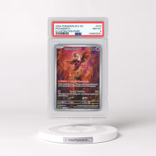 2024 Pokémon Sfa EN-Shrouded Fable #073 Fezandipiti - Illustration Rare (PSA 8 NM-MT)